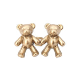 Cute Bear Shaped Jeans Buttons [Free today]