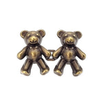Cute Bear Shaped Jeans Buttons [Free today]