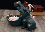 Accessories Container Hippo Statue